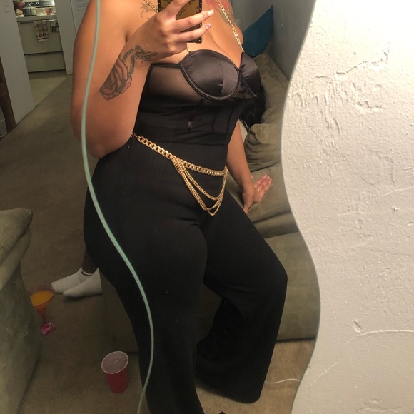 Chained pants jumpsuit - Picture 2 of 2